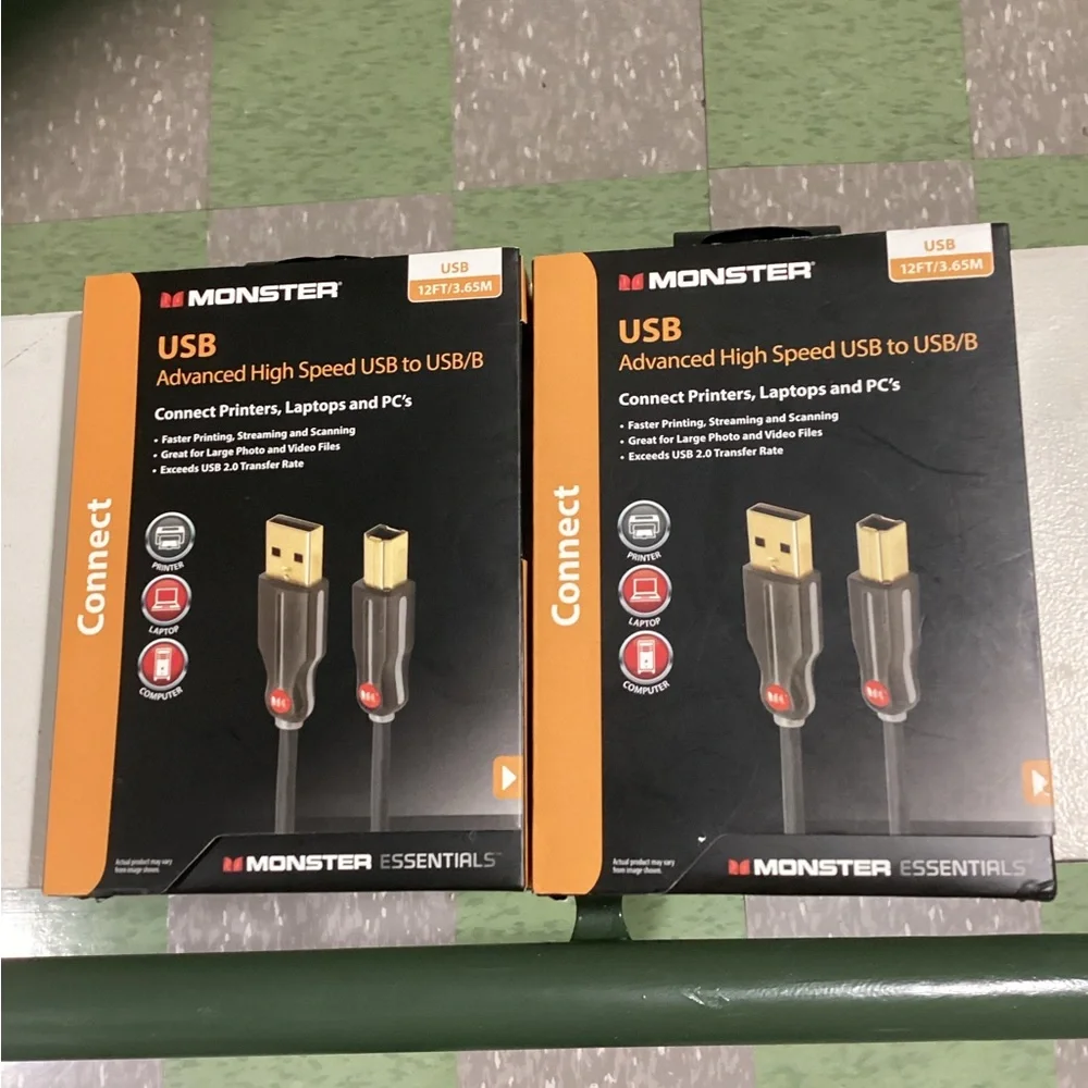 Monster USB Advanced High Speed USB/USB/B 12ft